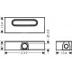 Set básico para desagüe de ducha para instalación estándar - HANSGROHE