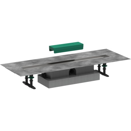 Set completo para instalación plana desagüe lineal uBox Universal - HANSGROHE