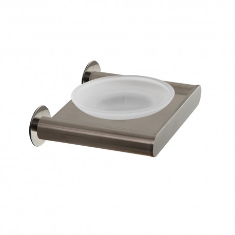 Jabonera de pared para baño de acero inoxidable - RAMÓN SOLER