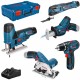 Kit de 5 herramientas eléctricas + 3 baterías - BOSCH
