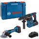 Kit GWS 18V-10 P + GBH 18V-26 +2 baterías ProCORE18V + GAL 1880CV - BOSCH