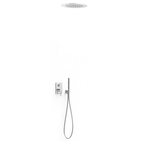 Kit de grifo monomando empotrado de 2 vías Rapid-Box para ducha - TRES