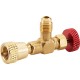 Válvula de carga sin pérdida para gases refrigerantes M-H 5/16" - HECAPO