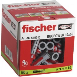 Caja taco DUOPOWER Ø10x50 unidades - FISCHER