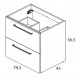 Conjunto mueble de baño 60 cm EASY - ROYO