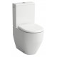 Inodoro adosado a pared con salida dual LAUFEN PRO - LAUFEN
