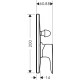 Grifo monomando de bañera empotrado TALIS E - HANSGROHE