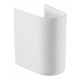 Semipedestal para lavabo de porcelana DEBBA - ROCA