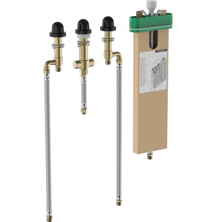 Set básico para mezclador de 4 agujeros para borde de bañera - HANSGROHE