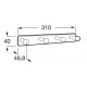 Percha para baño 50X50 VICTORIA - ROCA
