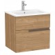 Pack Unik mueble base de 2 cajones + lavabo VICTORIA-N - ROCA