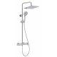 Columna de ducha con altura regulable Plus Square VEGA PLUS - ROCA