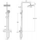 Columna de ducha con altura regulable Plus Square VEGA PLUS - ROCA