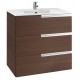 Mueble + lavabo wengué VICTORIA-N FAMILY - ROCA