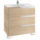 Mueble + lavabo roble VICTORIA-N FAMILY - ROCA