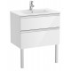 Pack Unik mueble base de dos cajones + lavabo central THE GAP - ROCA