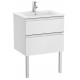 Pack Unik mueble base de dos cajones + lavabo central THE GAP - ROCA