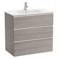 Pack Unik mueble base de 3 cajones + lavabo central THE GAP - ROCA