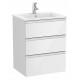 Pack Unik mueble base de 3 cajones + lavabo central THE GAP - ROCA