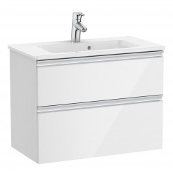 Pack Unik mueble base compacto de 2 cajones + lavabo THE GAP - ROCA