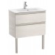 Pack Unik mueble base compacto de 2 cajones + lavabo THE GAP - ROCA