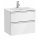Pack Unik mueble base compacto de 2 cajones + lavabo THE GAP - ROCA