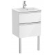 Pack Unik mueble base compacto de 2 cajones + lavabo THE GAP - ROCA