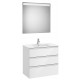Conjunto de mueble 3 cajones, lavabo y espejo con LED THE GAP - ROCA