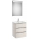Conjunto de mueble 3 cajones, lavabo y espejo con LED THE GAP - ROCA