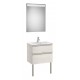 Pack mueble de 2 cajones, lavabo y espejo LED THE GAP - ROCA