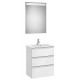 Pack mueble de 3 cajones, lavabo y espejo LED THE GAP - ROCA