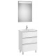 Pack mueble de 3 cajones, lavabo y espejo LED THE GAP - ROCA