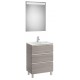 Pack mueble de 3 cajones, lavabo y espejo LED THE GAP - ROCA
