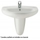 Semipedestal para lavabo de porcelana VICTORIA - ROCA