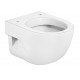 Taza de inodoro suspendida compacta con salida horizontal MERIDIAN - ROCA
