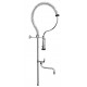 Grifo con caño espiral industrial de 2 salidas PRO INSTANT - ROCA