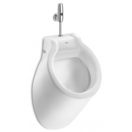 Urinario de porcelana con entrada de agua superior SPUN - ROCA