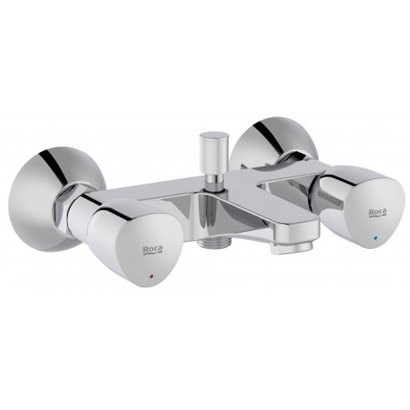 Grifo exterior para baño-ducha con inversor automático con retención BRAVA - ROCA