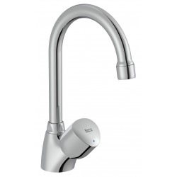 Grifo de repisa para lavabo con caño alto giratorio BRAVA - ROCA