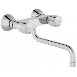 Grifo bimando exterior con caño inferior giratorio BRAVA - ROCA