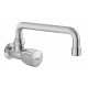 Grifo de pared para fregadero con caño superior giratorio BRAVA - ROCA