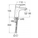 Grifo para lavabo Cold Start de ATLAS - ROCA