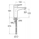 Grifo para lavabo con cuerpo liso Cold Start ATLAS - ROCA 