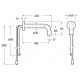 Grifo electrónico empotrable para lavabo LOFT - ROCA