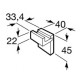 Percha para baño RUBIK - ROCA