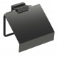 Portarrollo negro mate RUBIK - ROCA