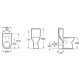 Cisterna de doble descarga 6/3L para inodoro ACCESS - ROCA