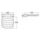 Asiento de ducha abatible COMFORT - ROCA