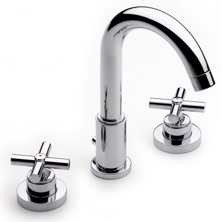 Grifo bimando para lavabo con caño giratorio LOFT - ROCA