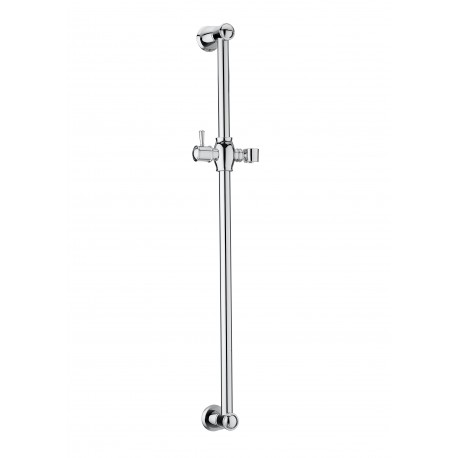 Clásica - Barra de ducha con soporte regulable para ducha de mano.